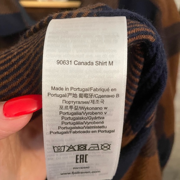 Fjallraven Mens Canada Wool Blend Plaid Flannel Snap Down Shirt Size 3XL - Picture 8 of 11